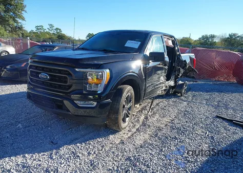 2023 Ford F-150 Xlt z USA, uszkodzony, nr VIN 1FTEW1C56PFB73806